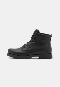 Pier One Hombre Botines Con Cordones - Black