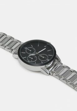 Pier One Unisexo UNISEX - Reloj - Black/silver-coloured -Pier One Comercio 2b63c857102643be8f0f2b721d26f691