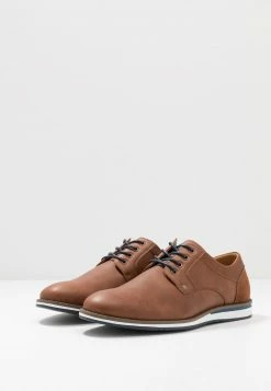 Pier One Zapatos Con Cordones - Cognac, Hombre -Pier One Comercio 2c3aa35693a34633949805c98d935ba1