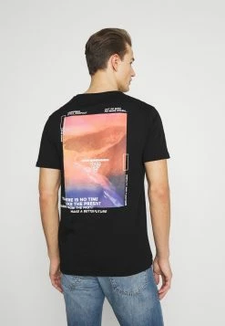 Pier One Hombre Camiseta Estampada - Black -Pier One Comercio 2ecac895a59243588746a397155b10b2