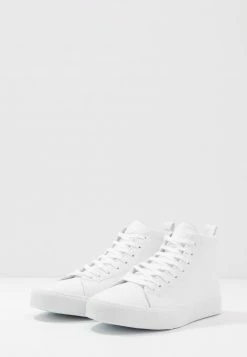 Pier One Unisexo UNISEX - Zapatillas Altas - White -Pier One Comercio 2f318445cecd4dd5982d16217b0d3cf5