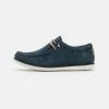 Pier One Hombre LEATHER - Zapatos Con Cordones - Dark Blue -Pier One Comercio 30128bf044df47af81187d78a749d222