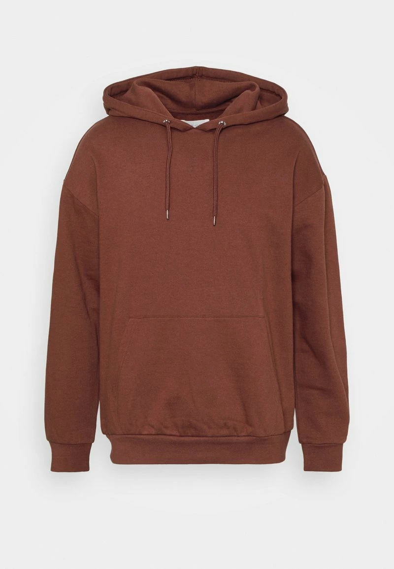 Pier One PLAIN SKATER HOODY - Jersey Con Capucha - Brown, Hombre 3 Pier One PLAIN SKATER HOODY - Jersey Con Capucha - Brown, Hombre