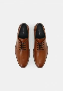 Pier One Hombre LEATHER - Zapatos Con Cordones - Cognac -Pier One Comercio 3167f3aeaa7e462ca936f2766c85beca