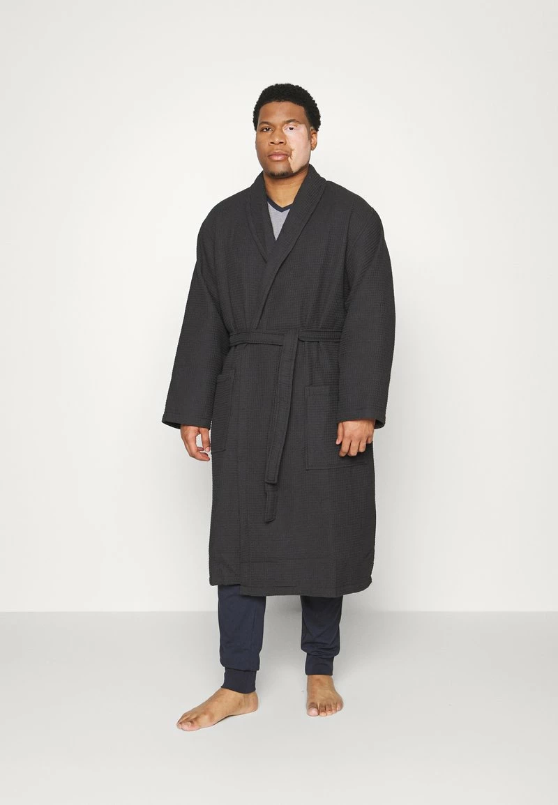 Pier One Hombre Albornoz - Black 3 Pier One Hombre Albornoz - Black