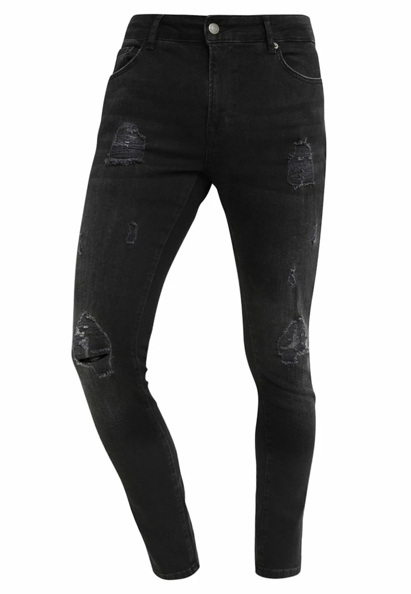 Pier One Vaqueros Pitillo - Black Denim, Hombre 7 Pier One Vaqueros Pitillo - Black Denim, Hombre - Imagen 5
