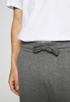 Pier One Hombre LOUNGE STRIPED SHORTS - Pantalón De Pijama - Mottled Dark Grey/mottled Grey -Pier One Comercio 347ed75b1d5d4dec8877955247093ab2