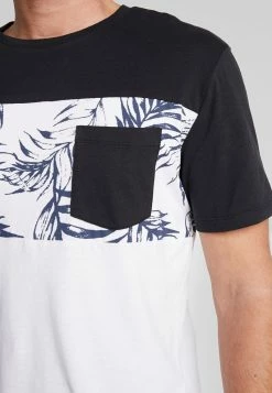 Pier One Hombre Camiseta Estampada - White/black -Pier One Comercio 34a45c7575434a519b9c282c2f1bc420