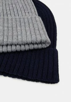 Pier One Unisexo 2 PACK UNISEX - Gorro - Grey/dark Blue -Pier One Comercio 35949e85cf2249dfa70e9205a0cfe933