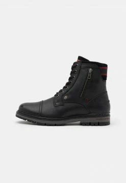 Pier One Hombre Botines Con Cordones - Black