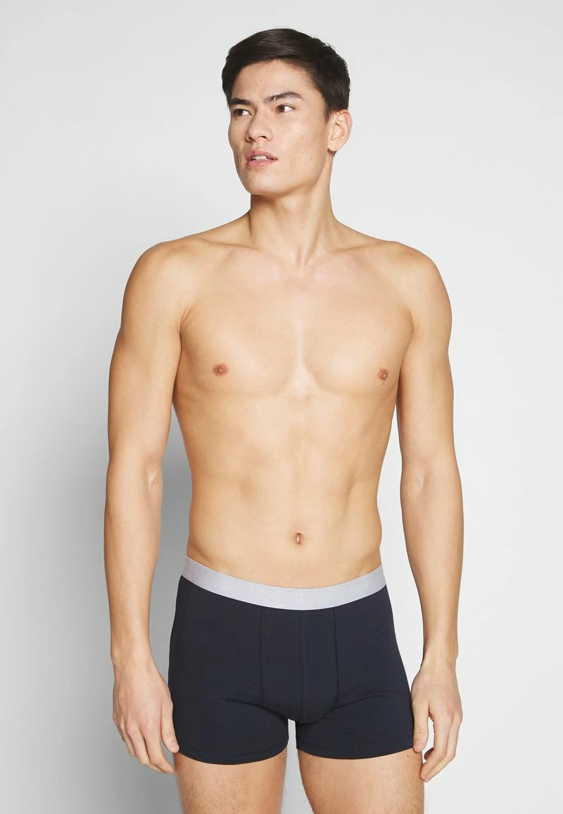 Pier One Hombre 5 PACK - Culotte - Dark Blue/mottled Grey 4 Pier One Hombre 5 PACK - Culotte - Dark Blue/mottled Grey - Imagen 2