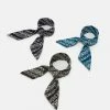 Pier One BANDANAS 3 PACK UNISEX - Pañuelo - Black/khaki/blue, Unisexo -Pier One Comercio 38813de387634abc98f021bed35a8e5c
