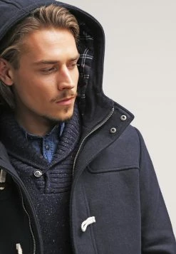 Pier One Hombre Abrigo Corto - Navy -Pier One Comercio 39fc34304bfd4cb98c88dbc8fb72bf47