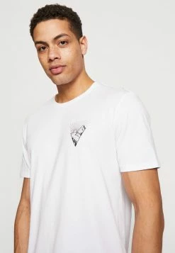 Pier One Hombre Camiseta Estampada - White -Pier One Comercio 3a16d36ccb9042d4be79e28a73492ab2