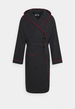 Pier One Hombre Albornoz - Black/red