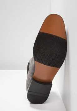 Pier One Hombre LEATHER - Botines - Dark Gray -Pier One Comercio 3e1181fbd38e46c399582ead506da588