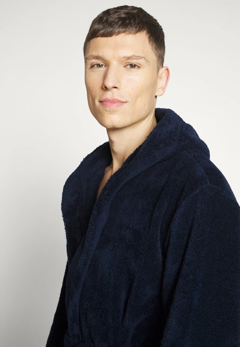 Pier One Hombre Albornoz - Dark Blue 7 Pier One Hombre Albornoz - Dark Blue - Imagen 5