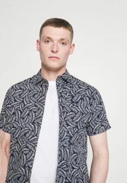 Pier One Hombre Camisa - Dark Blue -Pier One Comercio 452a584408b14fba80ec300983c27157