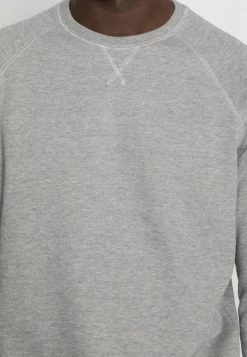 Pier One Hombre 2er Pack CREW NECK - Sudadera - Mottled Light Grey/black -Pier One Comercio 4567950159284d608ffbc445ede7a020