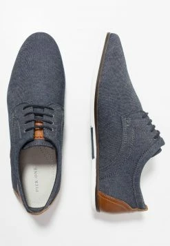 Pier One Hombre Zapatos Con Cordones - Denim -Pier One Comercio 4598e80ff38949a980eaeb6c4a27b3d5