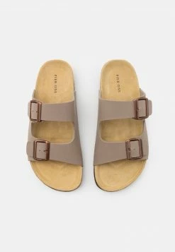 Pier One Hombre UNISEX - Pantuflas - Stone -Pier One Comercio 47b80b1f1fd548c6b3cd4bf590fe8b2b