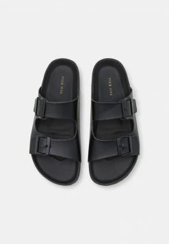 Pier One UNISEX - Pantuflas - Black, Unisexo -Pier One Comercio 48f5d66f7f5042d48db6bc0d24d34b9c