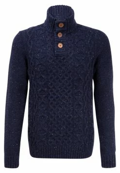 Pier One Hombre Jersey De Punto - Mottled Dark Blue -Pier One Comercio 49376ac93c474dac8a45862469298487