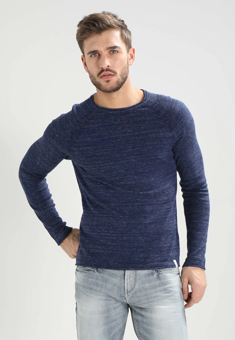 Pier One Jersey De Punto - Mottled Blue, Hombre 3 Pier One Jersey De Punto - Mottled Blue, Hombre
