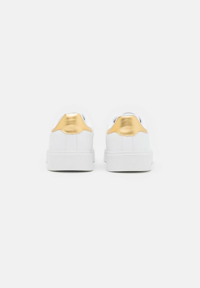 Pier One Unisexo UNISEX - Zapatillas - White/gold 5 Pier One Unisexo UNISEX - Zapatillas - White/gold - Imagen 3