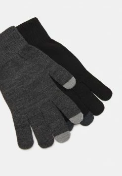 Pier One Hombre 2 PACK - Guantes - Black/grey -Pier One Comercio 4b741f8e9538428cbfd7ed471013ece1