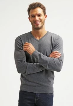 Pier One Hombre Jersey De Punto - Dark Grey Melange