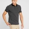 Pier One Polo - Black, Hombre