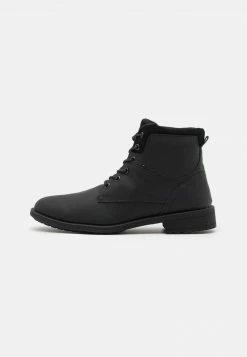 Pier One Hombre Botines Con Cordones - Black
