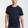 Pier One Hombre Camiseta Básica - Dark Blue -Pier One Comercio 4fe6d84038b7477588df23e660909ed3