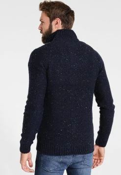 Pier One Hombre Jersey De Punto - Mottled Dark Blue -Pier One Comercio 532bb7fc4e1e4498867cb7b4e71cb354