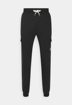 Pier One Hombre CARGO JOGGER - Pantalones Deportivos - Black