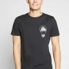 Pier One Hombre Camiseta Estampada - Black -Pier One Comercio 560c30df91fc4d8293b9a838cfdc08ad
