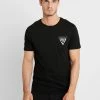 Pier One Hombre Camiseta Estampada - Black -Pier One Comercio 5658ff9068e04e928532431632329924