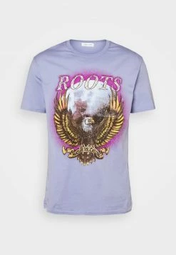 Pier One Hombre Camiseta Estampada - Lilac -Pier One Comercio 569b7db26ac04a8e91827316f2576eb7