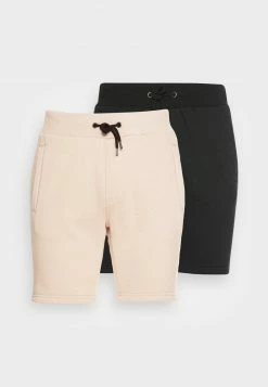 Pier One 2 PACK - Shorts - Tan/black, Hombre -Pier One Comercio 56d7c28680f3418c84b77c710723c770