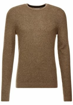 Pier One Hombre Jersey De Punto - Mottled Light Brown -Pier One Comercio 57c1f477fa404afda0f0f0e27d4d1104