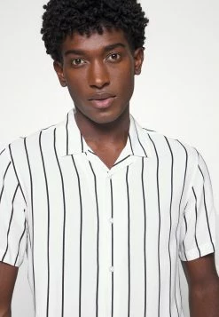 Pier One Hombre 2 PACK - Camisa - Black/white -Pier One Comercio 57ce1e0e5f264ad1b69f99a43f374e15