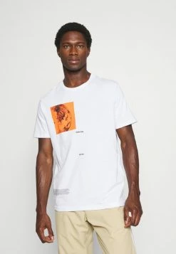 Pier One Hombre Camiseta Estampada - White