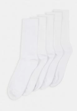 Pier One 5 PACK - Calcetines - White, Hombre
