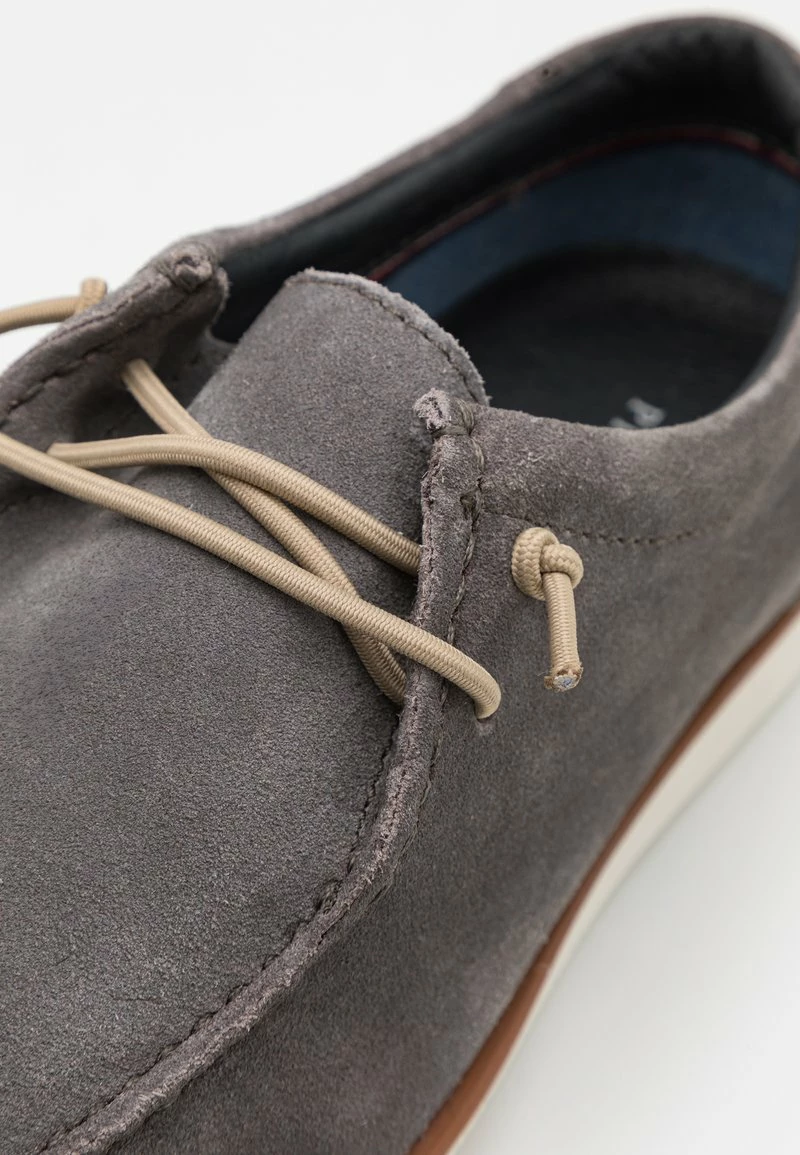 Pier One LEATHER - Zapatos Con Cordones - Grey, Hombre 8 Pier One LEATHER - Zapatos Con Cordones - Grey, Hombre - Imagen 6