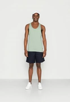 Pier One Hombre 3 PACK - Top - Dark Grey / Green / Bordeaux