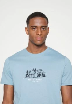 Pier One GRAPHIC T-SHIRT - Camiseta Estampada - Dark Blue, Hombre -Pier One Comercio 5c83eb0307334aa68232b51e6ce87949