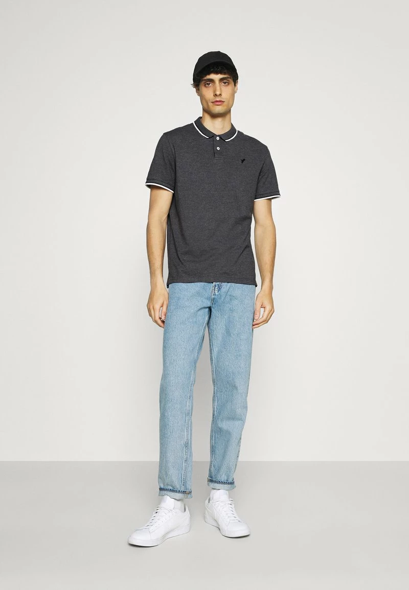 Pier One Hombre Polo - Mottled Dark Grey 4 Pier One Hombre Polo - Mottled Dark Grey - Imagen 2