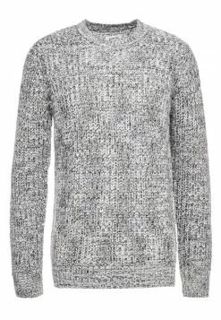Pier One Hombre Jersey De Punto - Mottled Grey -Pier One Comercio 5ecb95ea882d4e0c85f9f56da63d5900