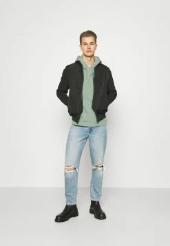 Pier One Hombre 2 PACK - Jersey Con Capucha - Green/light Blue